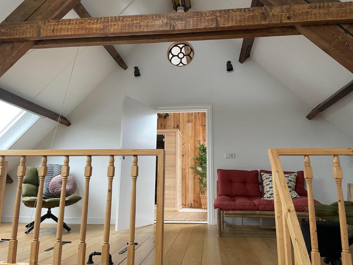 B & B 'Droom In De Polder De Suite Met Prive Sauna アルネマイデン エクステリア 写真