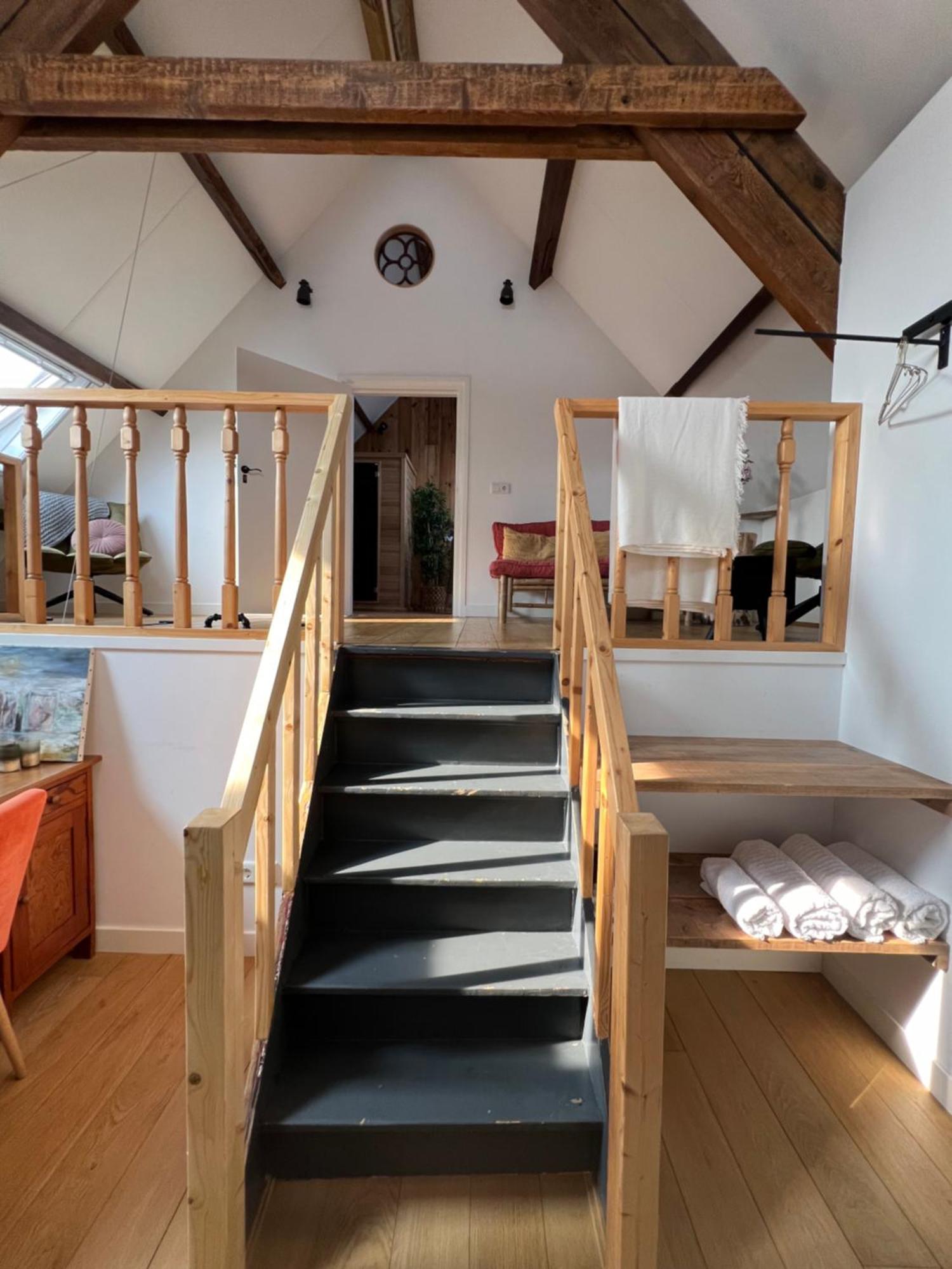 B & B 'Droom In De Polder De Suite Met Prive Sauna アルネマイデン エクステリア 写真