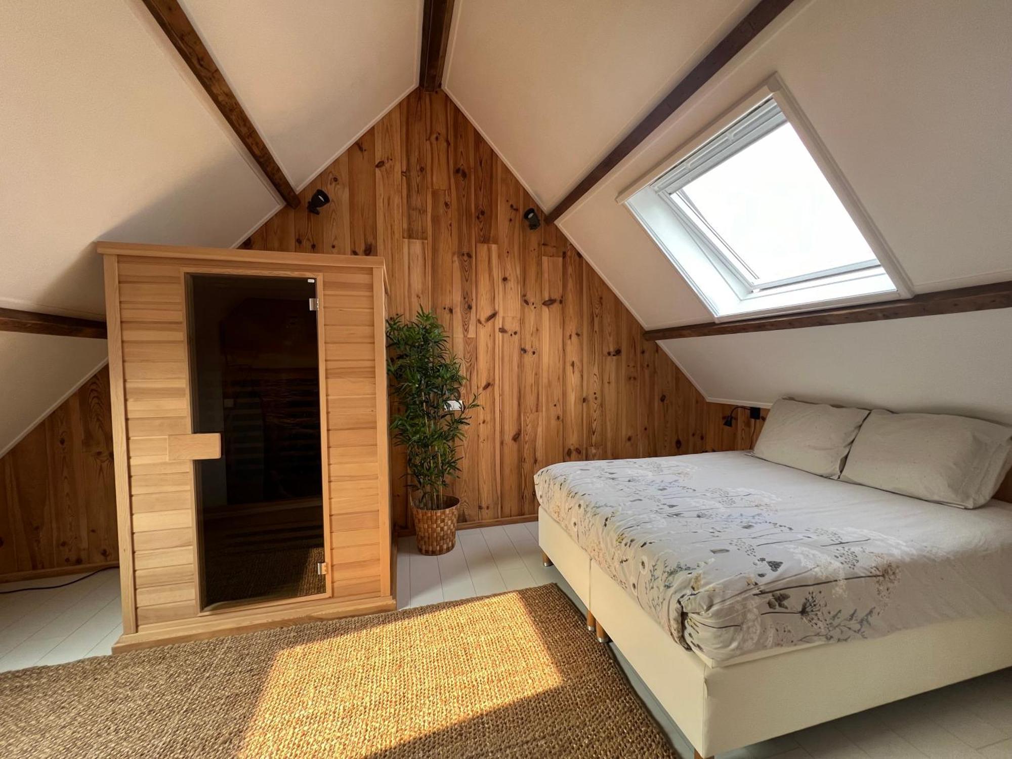 B & B 'Droom In De Polder De Suite Met Prive Sauna アルネマイデン エクステリア 写真